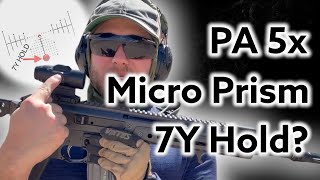 Up Close and Personal with the Primary Arms 5x Micro Prism  Making Accurate Hits at Short Distances [upl. by Lucius]