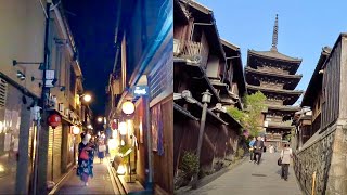 🇯🇵 A day in Kyoto Walking Tours Japan 4k 60 FPS [upl. by Nlycaj]