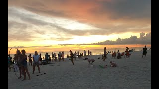 St Armands Circle Sarasota FL Early Morning Walk [upl. by Sonitnatsnok]