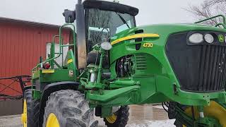 2008 JD 4730 SPRAYER FOR SALE [upl. by Nosiram]