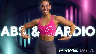 Low Impact Cardio and Abs Workout  NO EQUIPMENT NEEDED  PRIME  Day 20 [upl. by Tricia666]