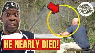 Doctor Reacts to KENTUCKY BALLISTICS 50 Cal Exploded  He Put A Thumb In It [upl. by Peatroy]