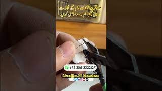 Silver ring design making youtubeshorts muzaffaraligemstone gemstone [upl. by Pitchford506]