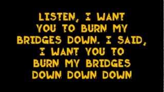 OneRepublic  Burning Bridges Lyric Video [upl. by Hulbert785]