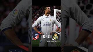 Ronaldo Sweet Response against Atlético Madrid 🥶 [upl. by Leirbaj581]