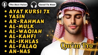 The heart touching voice of Ayat Kursi 7xSurah YasinAr RahmanWaqiahAl MulkKahfiIkhlasFalaq [upl. by Roskes]