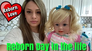 Day in the Life of Reborn Toddler Kylie  Reborn Love [upl. by Niccolo]