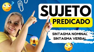 🔴 ¡NUEVO Sujeto y Predicado  Sintagma Nominal Verbal  Preposicional  Complemento circunstancial [upl. by Remas657]