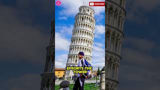 Can the Leaning Tower of Pisa Fall Over 🏛️🔍 shorts Landmarkfacts historyshorts [upl. by Ynar]