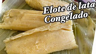 Cómo hacer tamales de elote de lata elote congelado o elote dulce americano [upl. by Atiram331]