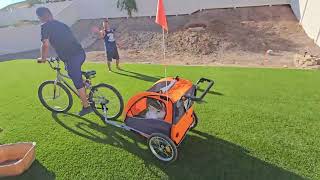 VEVOR Bike Trailer for Toddlers [upl. by Konopka65]