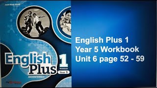 Year 5 English Plus 1 Workbook Unit 6 page 5259 Listening audio and answers [upl. by Ecnerrot495]