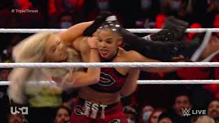 WWE RAW BIANCA BELAIR VS DOUDROP VS LIV MORGAN 011022 [upl. by Godard]