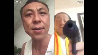 Angry Chinese Guy with Cigarette yelling at Vietnamese Guy with Gun meme [upl. by Charbonneau]