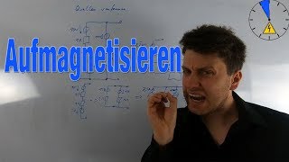 33 Ferromagnetismus Ferromagnet Aufmagnetisieren magnetisieren [upl. by Vod]