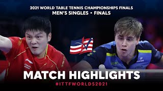 Fan Zhendong vs Truls Moregard  2021 World Table Tennis Championships Finals  MS  F [upl. by Ken]