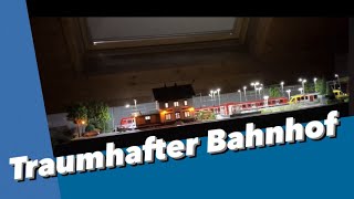 Modellbahn Traumhafter Bahnhof [upl. by Eliott]