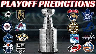 2024 NHL Stanley Cup Playoffs Preview amp Predictions [upl. by Etom]