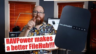 RAVPower FileHub the best traveling photo backup device [upl. by Cower]