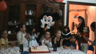 Topolino alla festa di compleanno di VanessaMPG [upl. by Arden]