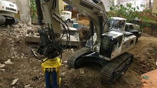 Liebherr 960 SME House Demolition Part 1 [upl. by Neda664]