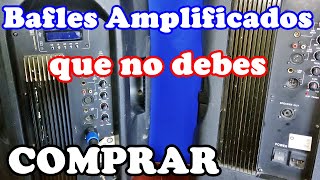 Bafles Amplificados que no se pueden conectar entre si ¡NO los compres [upl. by Antonino]