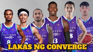 MAS PINALAKAS NA LINEUP NG CONVERGE FIBERXERS NGAYONG COMMISSIONERS CUP CONFERENCE [upl. by Allbee]