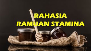 RAHASIA RAMUAN STAMINA [upl. by Una55]