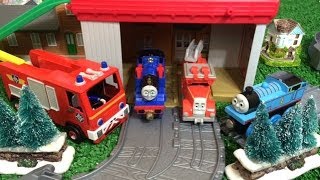 Thomas and Friends Story Flynn the Fire Engine Belle Thomas and Sam The Fire Man Full Episode [upl. by Adnilev]