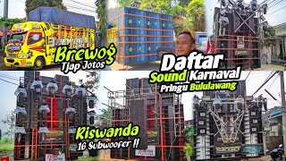 Daftar Sound Karnaval Pringu Bululawang Malang❗ Brewot Tjap Jotos Dekat Dengan Riswanda One🔥 [upl. by Annaeirb853]