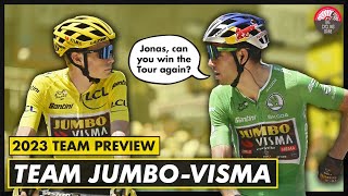 Team Jumbo Visma 2023 Team Preview  Can Jonas Vingegaard Regain the Tour de France in 2023 [upl. by Dehlia]