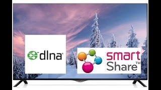 Настройка программы Smart Share для телевизора LG [upl. by Eimot]