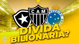 OS 14 CLUBES MAIS ENDIVIDADOS DO FUTEBOL BRASILEIRO 2022  CAMISA 10 [upl. by Aihtnic]