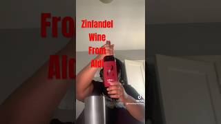 🍷 zinfandel wine aldi sograceish foryou aldifinds explore viralvideo [upl. by Ateuqirne]