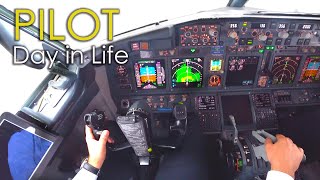 A Day in The Life as an Airline Pilot  B737 MOTIVATION HD [upl. by Jorie556]