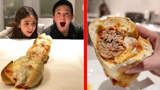 THE WORLDS LARGEST MEATBALL SANDWICH  Mama Bee Cooks [upl. by Norda]