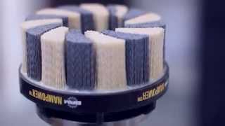 How To Automate Deburring amp Finishing Nampower Abrasive Disc Brushes [upl. by Nyrret]