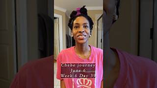 Chebe journey Week 6 Day 39 Applying Chebe for length retention naturalhaircare naturalhair [upl. by Desta]