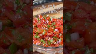 Homemade Pico De Gallo shorts 🍅 [upl. by Htrow]