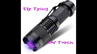 Latarka UV Best Fly Tying UV Torch [upl. by Werdnael894]