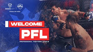 Socioscom welcomes the PFL  Professional Fighters League [upl. by Jonis]