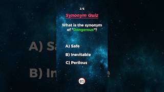 Synonym Quiz Part 2 shorts [upl. by Procter]