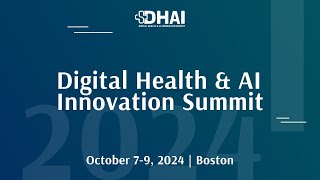 Digital Health amp AI Innovation Summit Boston October 79 [upl. by Johnson]