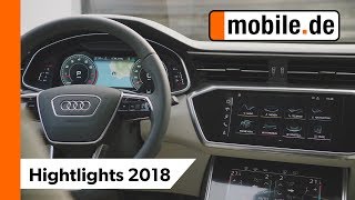 BMW Mercedes Jaguar und Co  Die NeuwagenHighlights 2018  mobilede [upl. by Carny213]