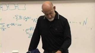 Lecture 9  Modern Physics Statistical Mechanics [upl. by Elmajian]