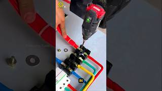 DP Box Wiring Like a Pro Smart Tools to Save Time amp Labor lifehacks skills electrician [upl. by Leduar250]