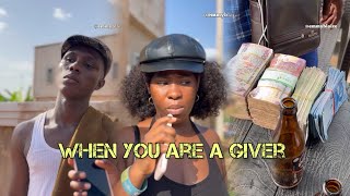 When you are a giver 😂 comedy funny viralvideo [upl. by Seaver154]