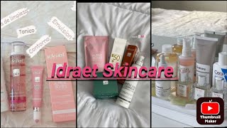 🌷Mi skincare con idraet🌷 productos beneficios y tips [upl. by Aehsrop121]