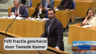 De GEHELE fractie van FVD is GESCHORST vanwege het niet opgeven van nevenfuncties [upl. by Anitrebla]