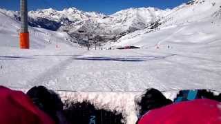 Skiing in Boi Taull in Catalonia Spain [upl. by Elag526]